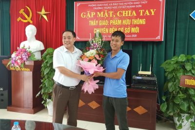 Gặp mặt chia tay thầy giáo Phạm Hữu Thông 2020-2021