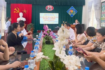 Công bố quyết định điều động và bổ nhiệm phó hiệu trưởng trường THCS Hoành Sơn