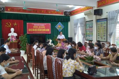 Một số hình ảnh Hội nghị CB,CC,VC 2021-2022